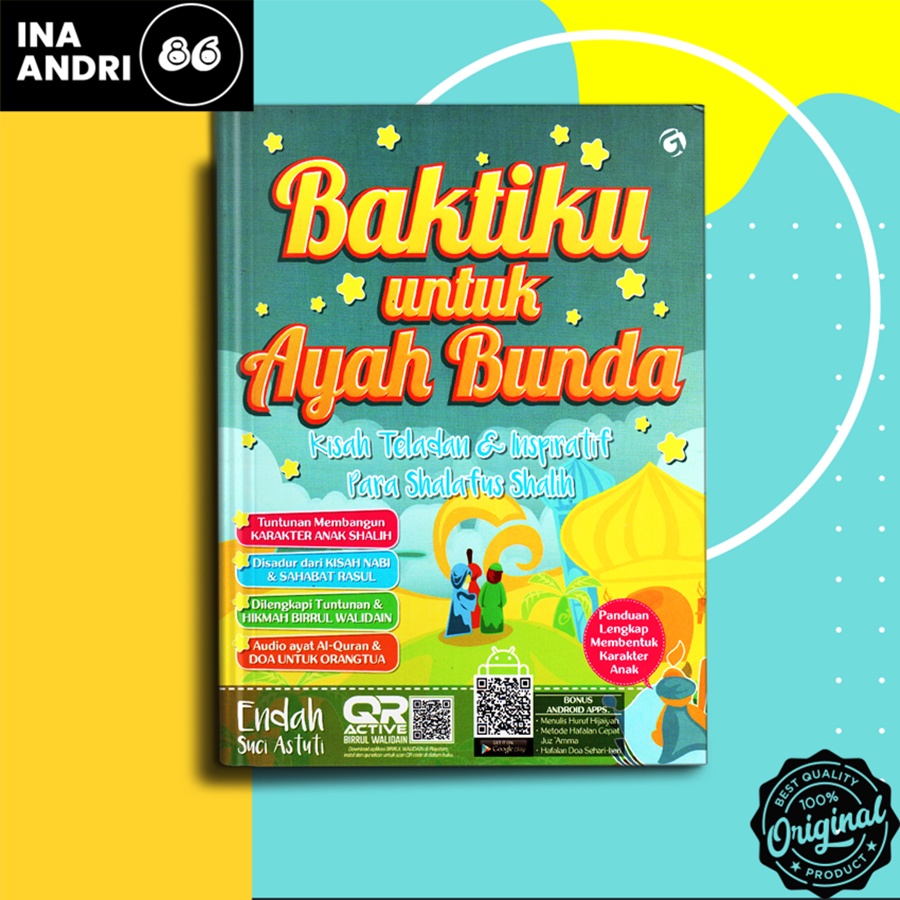 

BUKU ANAK ISLAMI BAKTIKU UNTUK AYAH BUNDA