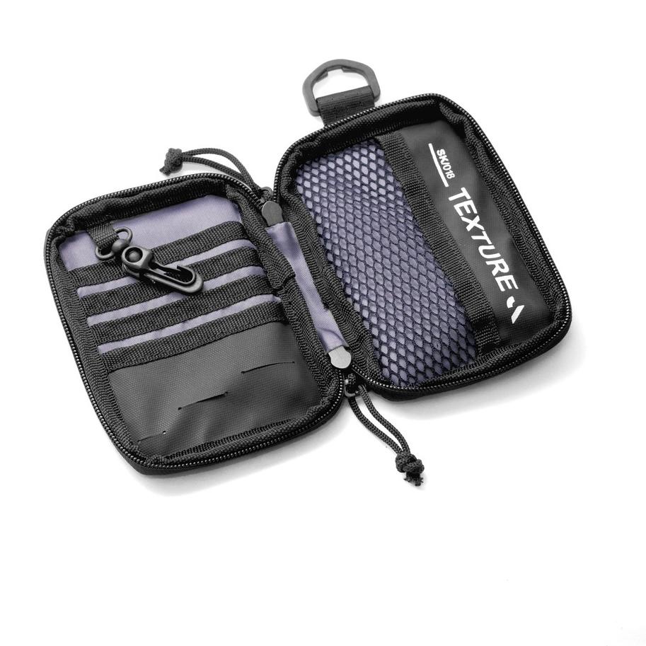 Sale Terbatas Sidekick Project TEXTURE - hanging pouch - wallet - dompet - tactical - tech wear