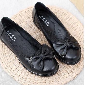 Terlaris.. Sepatu Loafer Pita Wanita Livana Slop Flat Shoes Kekinian Murah Formal Kerja Casual Sinte