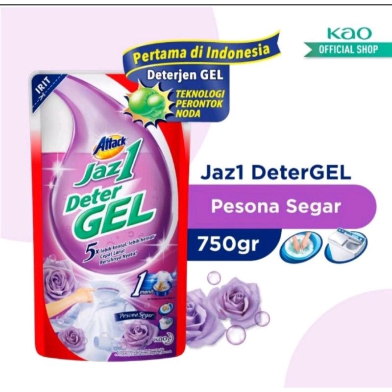 jaz 1 detergen gel 750ml
