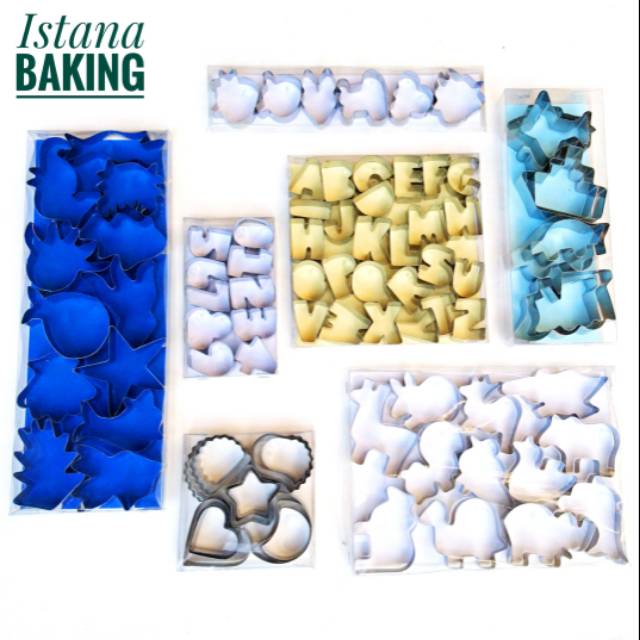 [Istana Baking] Grosir Cetakan Kue Kering Cookies Cutter Stainless