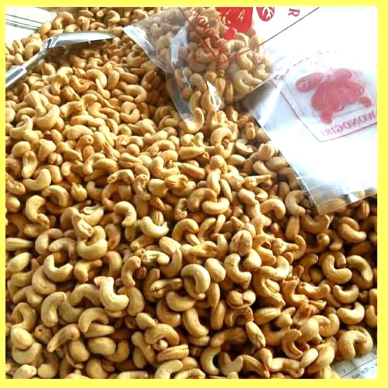 

Kacang mede mede mentah super sample produk kemasan 3 gram