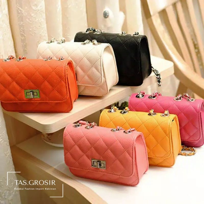 [COD] LB - New arrival shoulder bags import fashion / Tas pesta mini 012