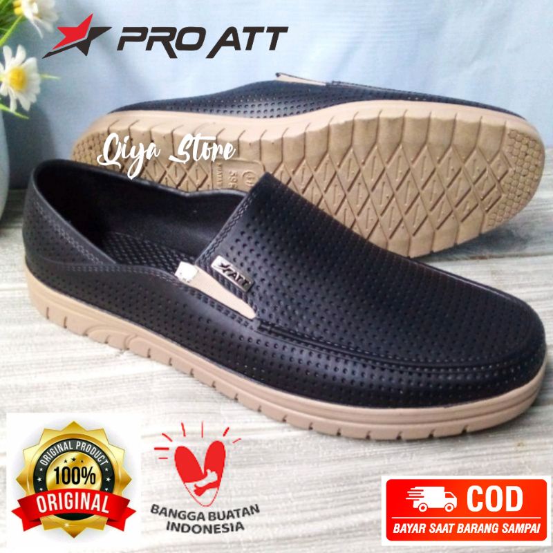 Sepatu Karet Pria ATT AWKN 596/Sepatu Karet Slip On/Sepatu Karet Pria formal ATT