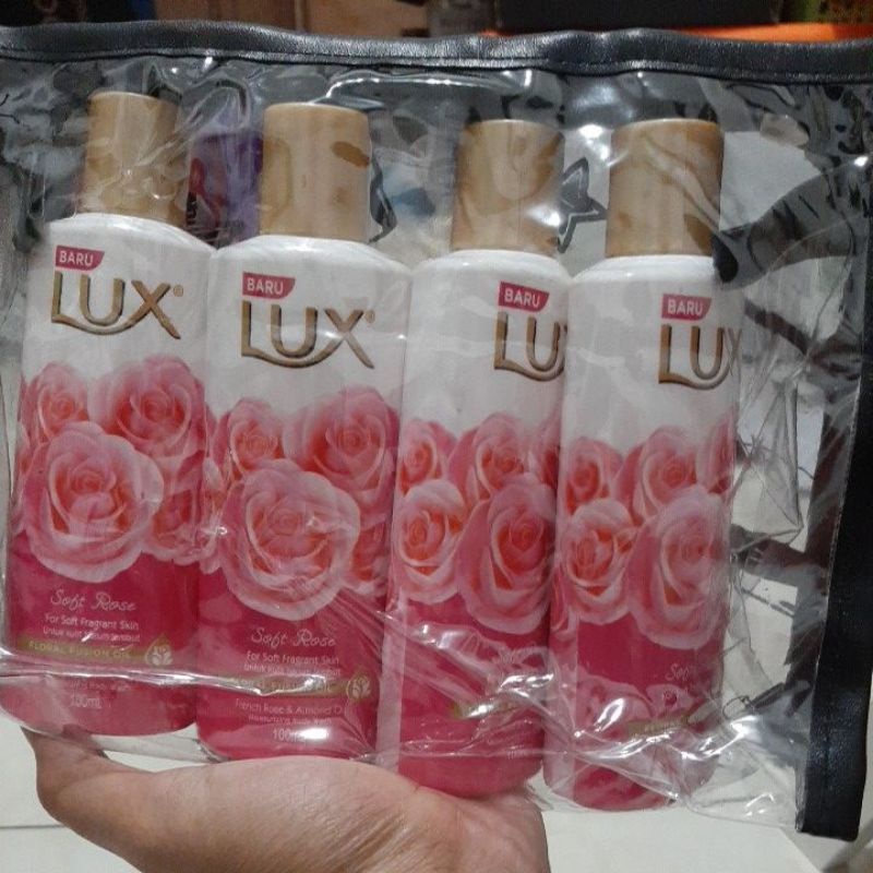 sabun cair LUX 100ml perpack