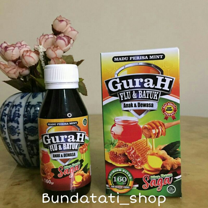 

Madu Gurah Flu dan Batuk anak dan dewasa 160gr