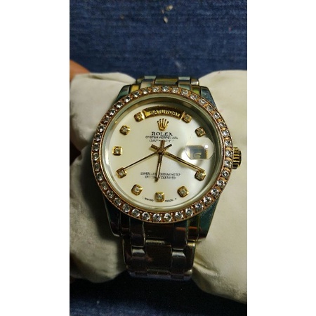 Jam Tangan Pria Automatic Rolex Oyster Perpetual Day-Date President