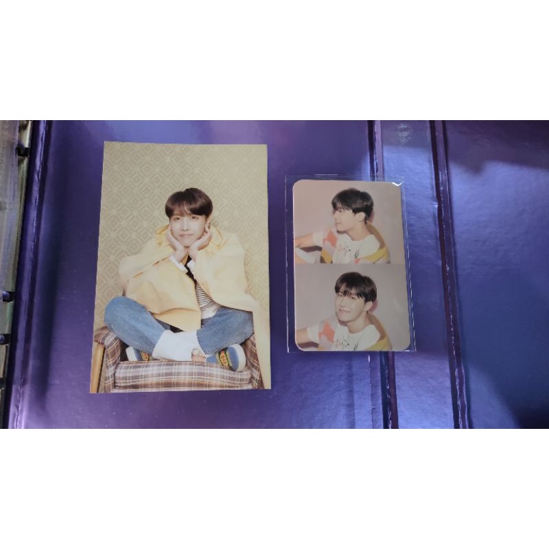 RANDOM PHOTOCARD PERSONA VER.1 + POSCA J-HOPE