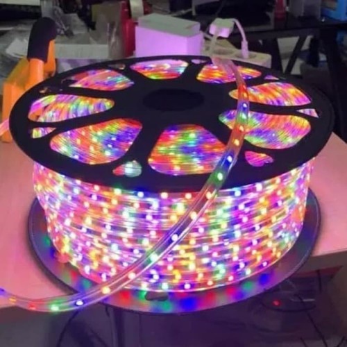 LAMPU SELANG / LED STRIP RGB WARNA-WARNI 5050 60L HARGA 1 ROLL 100M