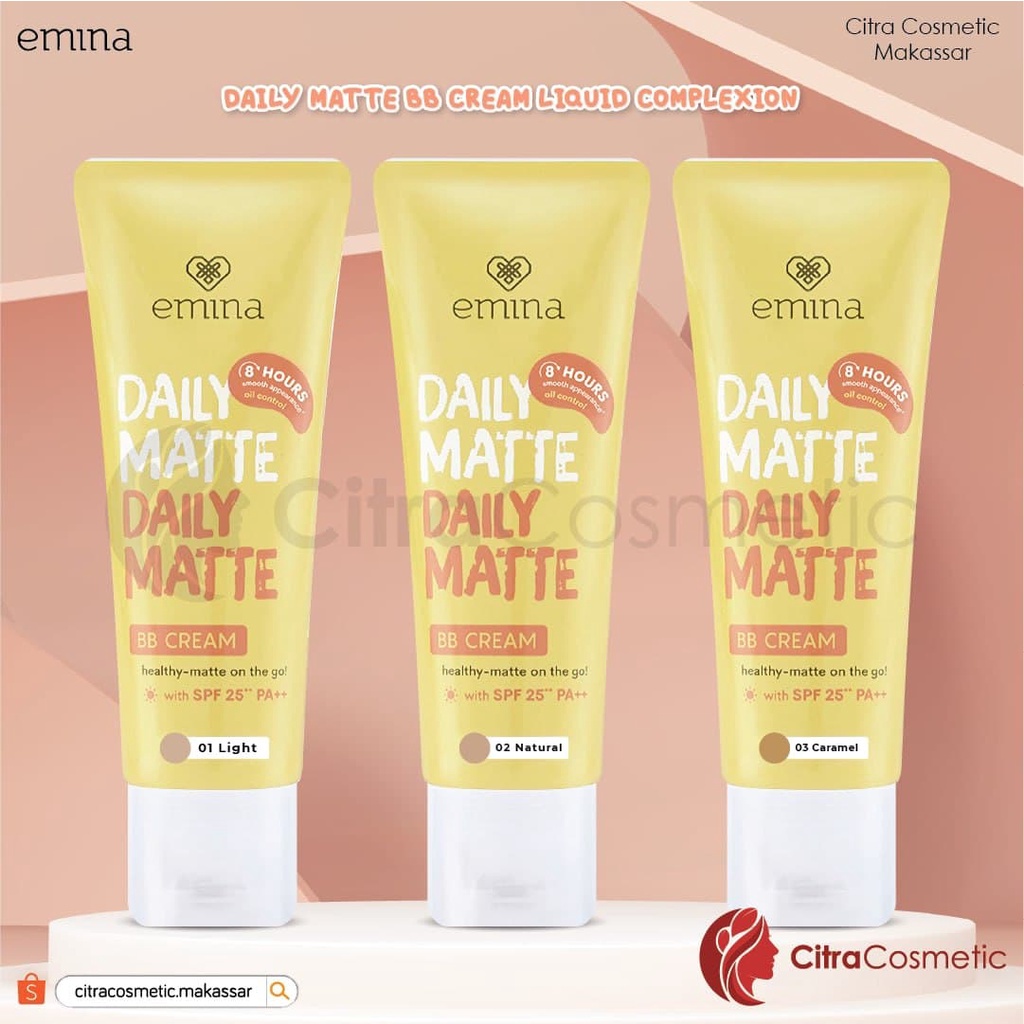 Emina Daily Matte BB Cream Series