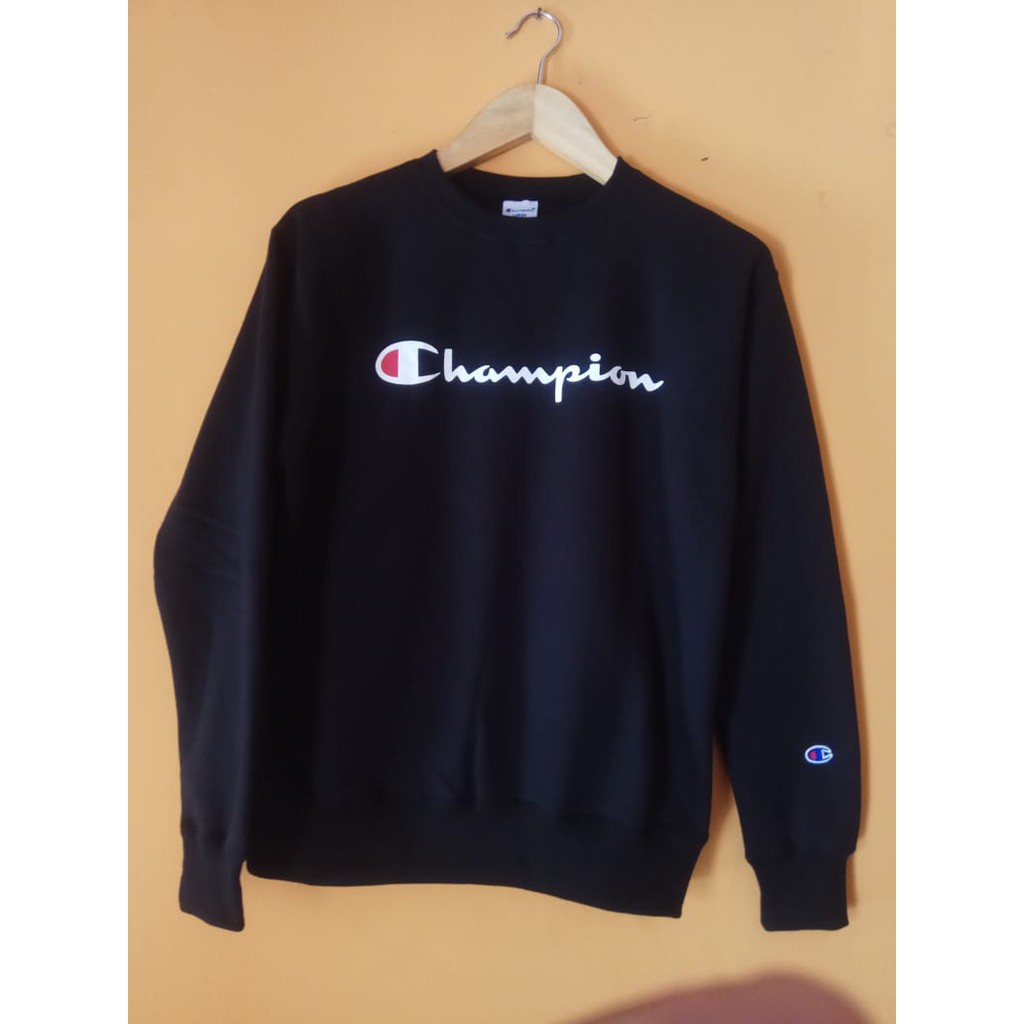 SWEATER HOODIE CHAMPION SCRIPT SISA EXPORT (UNISEX)