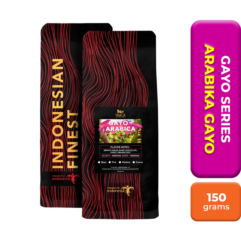 

WoCA Kopi Arabika Gayo 150 gram