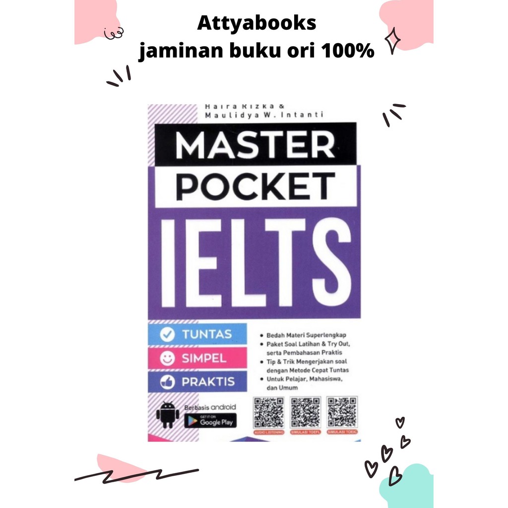 Buku IELTS - MASTER POCKET IELTS - Recommended