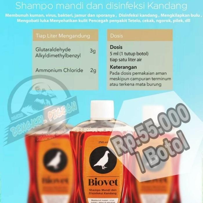 

Riofe | Shampoo Anti Kutu Burung Dara Merpati Kolongan Lomba Pos Balap Biovet