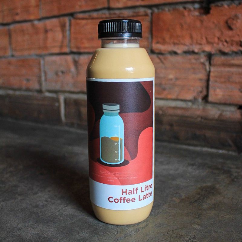 

Half Litre Coffee Latte