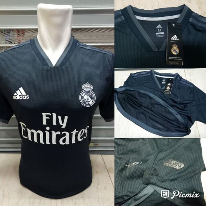 JERSEY BOLA REAL MADRID AWAY CLIMACHILL ADIZERO 2018/2019 GRADE ORI