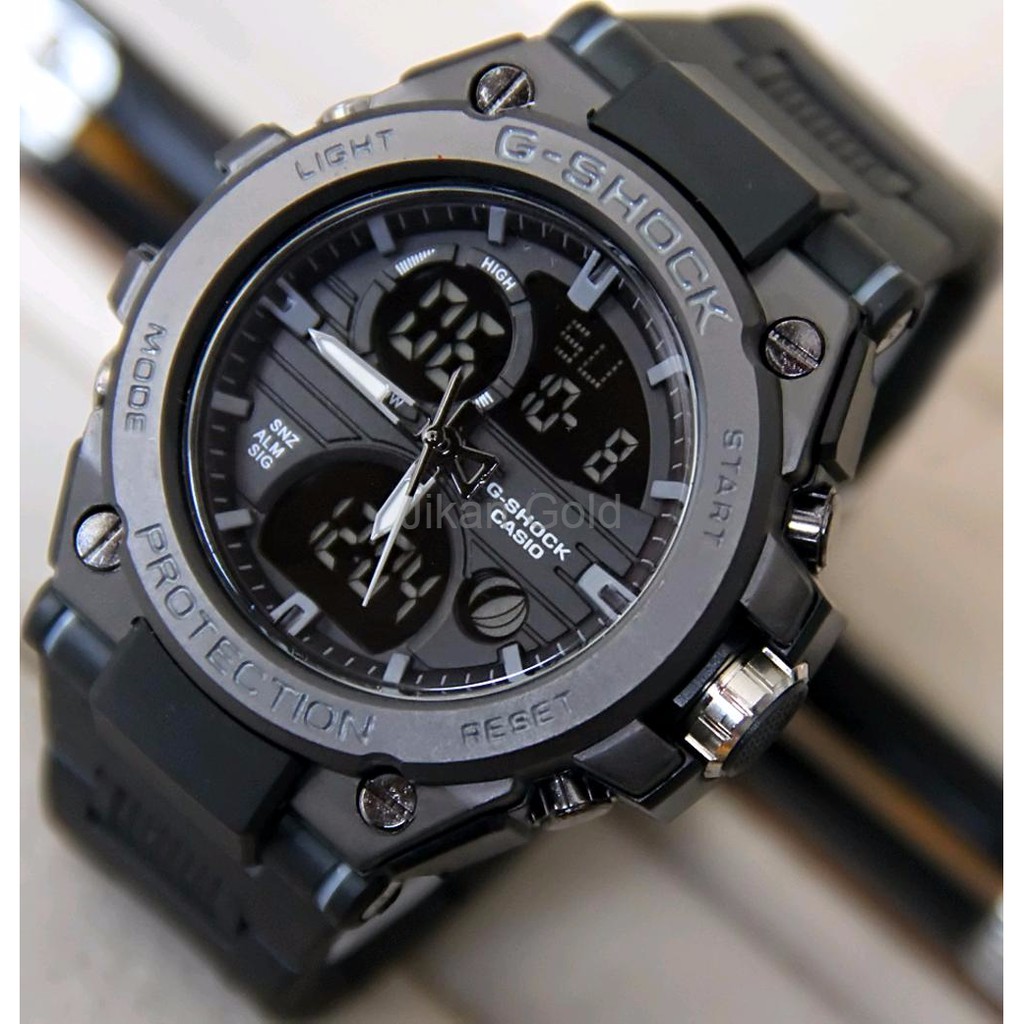 Jam Tangan Pria Murah New G Shock GST8600 Full Black