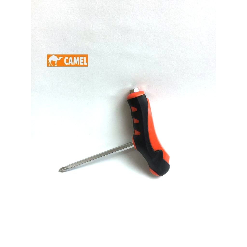 Camel Obeng 2 Way bolak balik 3 fungsi 3 in 1 screwdriver 3posisi 4inch