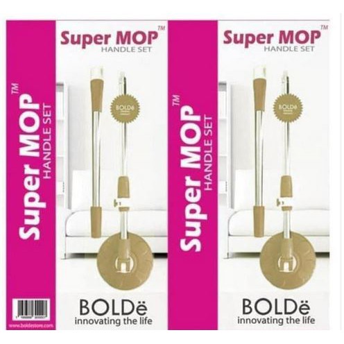 Bolde Handle Set Super MOP / Refill Handle Set Gagang + refill kain microfiber 1 PCS ORIGINAL