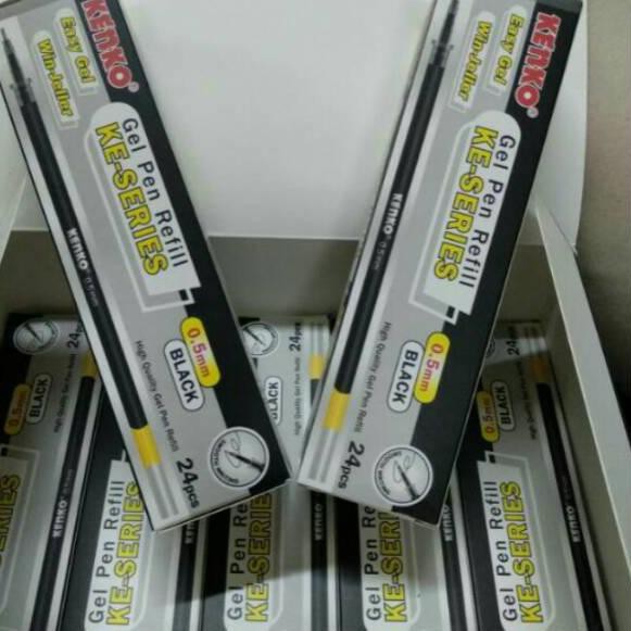 

PROMO BESAR KODE-764 Pen gel kenko refil easy gel isi 24 pcs