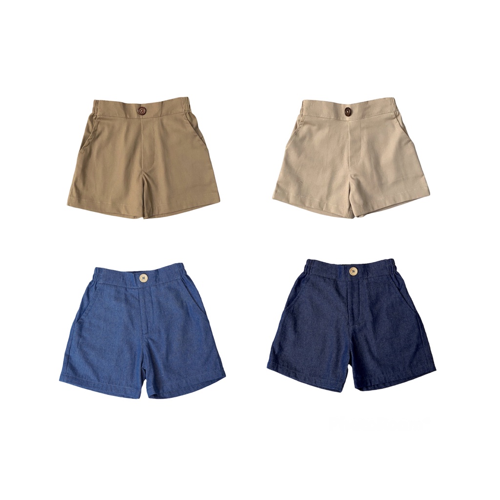 Soleram GAMMA SHORT - Short Pants Celana Pendek Anak Laki Laki Perempuan Unisex Lembut