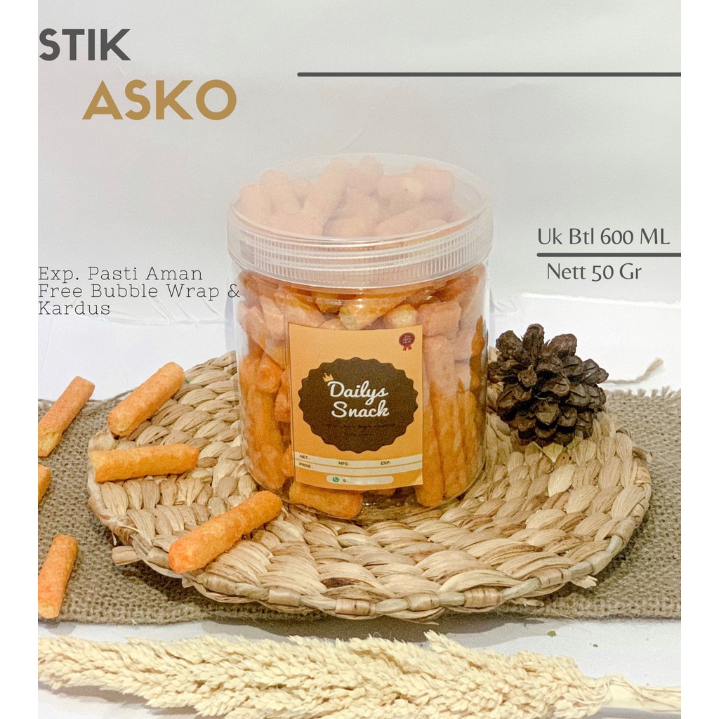 

SNACK KILOAN / MAKANAN RINGAN - STIK ASCO 50 GRAM