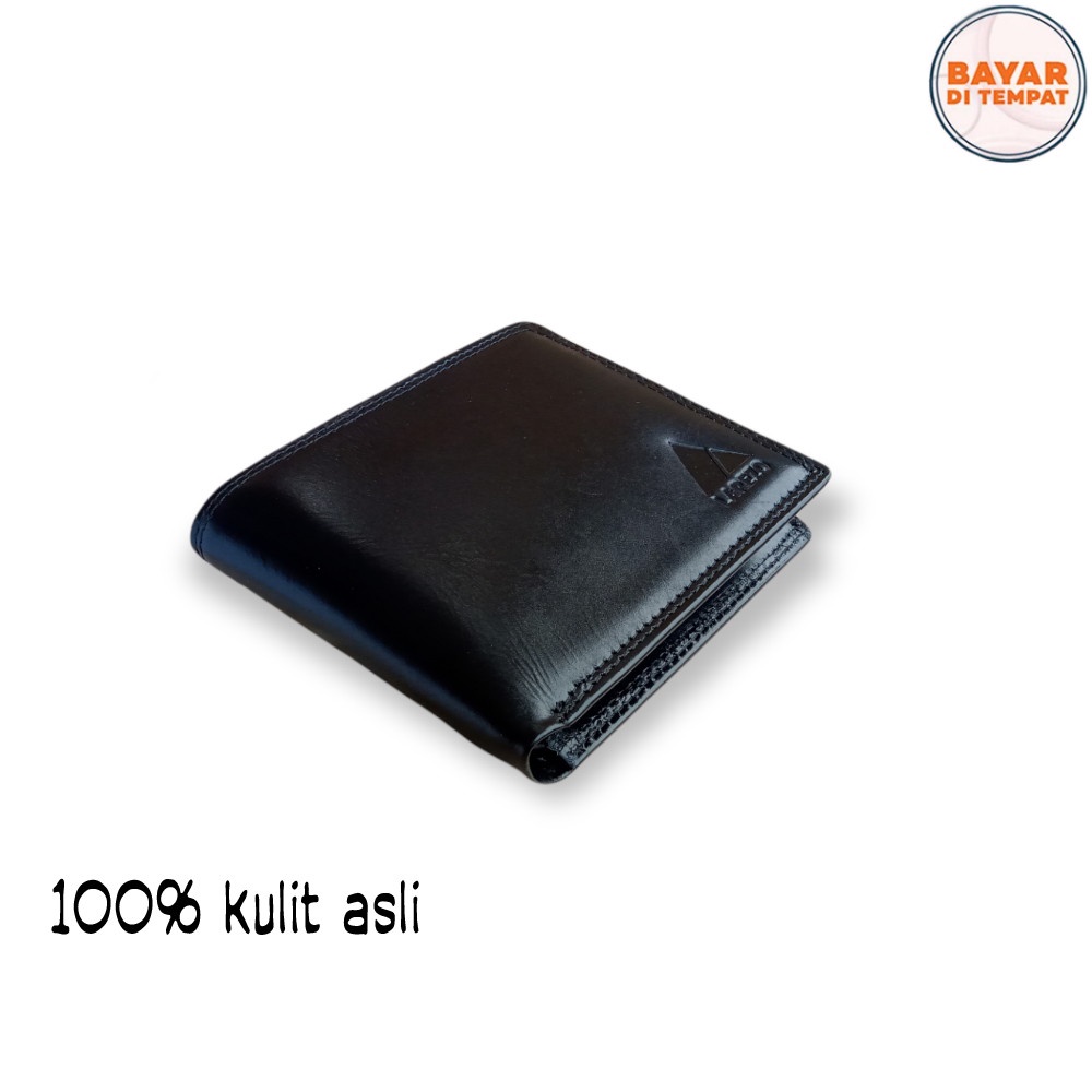 Dompet Pria Kulit Asli TAHAN API 100% Kulit Bukan Sintetis Jahitan Rapi Dan Bisa COD/BAYAR DI TEMPAT