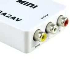 ❁ VGA to RCA Converter / Converter VGA to AV / VGA to AV Mini Converter ☛