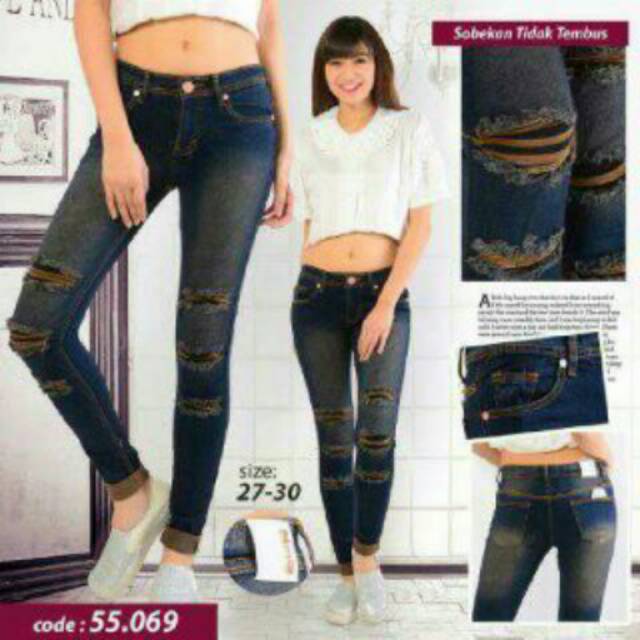 RIJ JEANS RIPPED PROMO