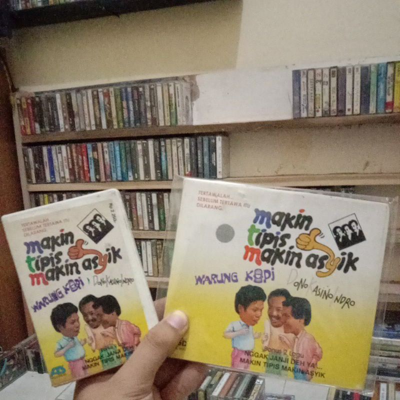 [PAKET] Kaset Pita & CD WARKOP DKI - Makin Tipis Makin Asyik