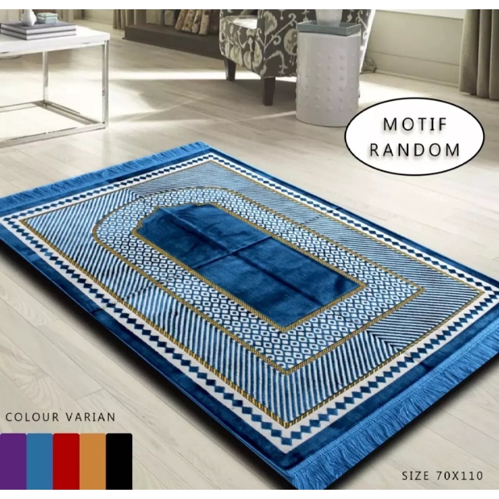 SAJADAH SHOLAT DEWASA/SAJADA SHOLAT TURKI/SAJADAH TURKI TERBARU SAJADAH DEWASA 70X110