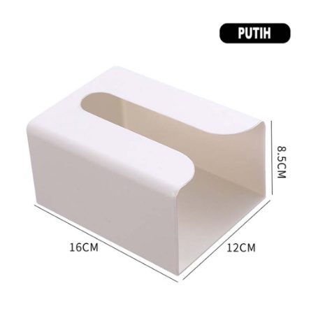 GTE | Tempat Tissue Tempel Dinding Dapur Toilet / Kotak Tissue Dapur / Kotak Tisu Serbaguna / Wall Stick Box