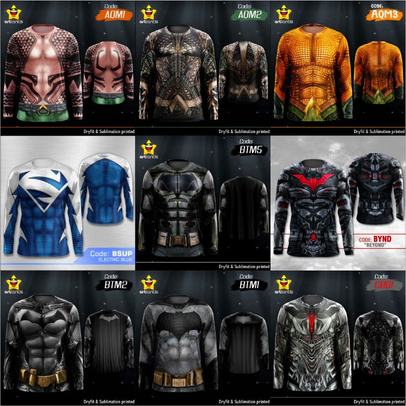 DISKON VIRAL KAOS SUPERHERO!!! CUMA 99K-110K