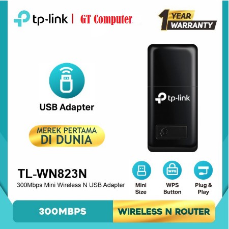 TP-Link TL-WN823N 300Mbps Mini Wireless N USB Adapter