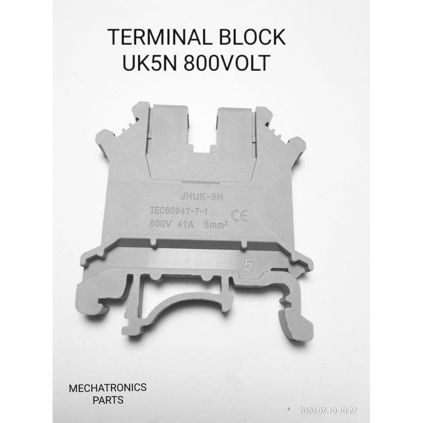 [DEV-9135] TERMINAL BLOCK UNIVERSAL UK5N 0.2-4MM 800V DIN RAIL EWIG