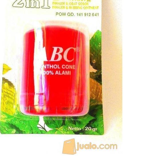☎ INHALER ABC MENTHOL 2 IN 1 20GR ✳