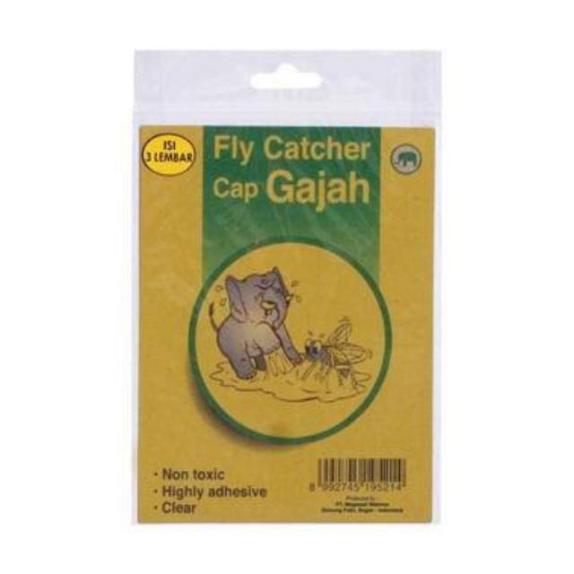 

Lem Lalat Cap Gajah (3 lembar) Original 100!%