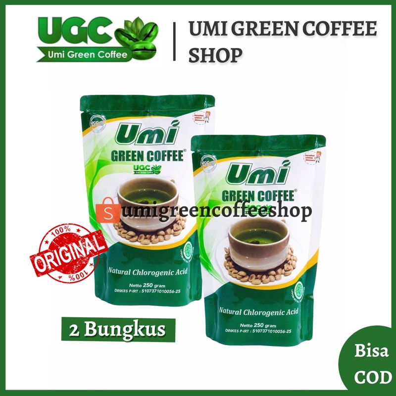 UMI GREEN COFFEE UGC ORIGINAL PAKET 2PCS