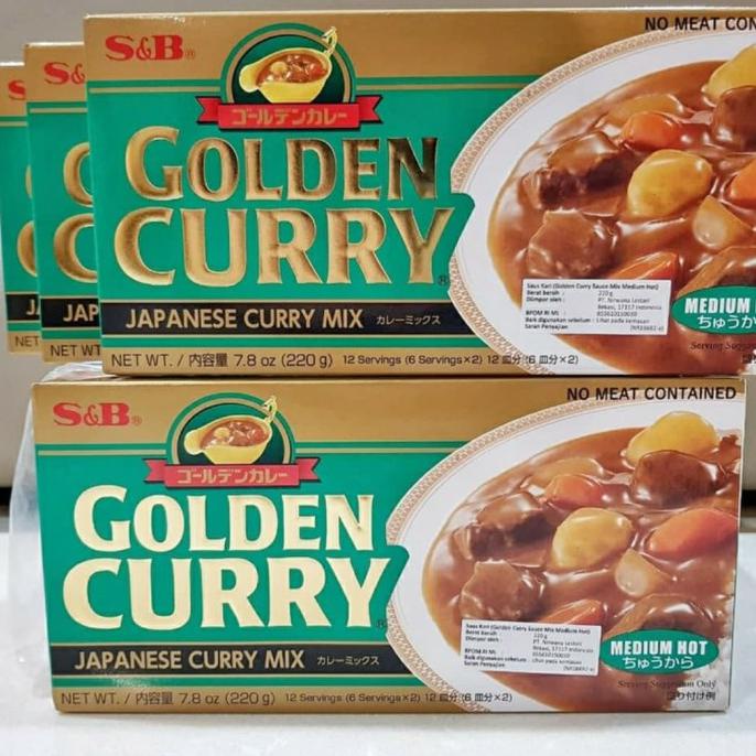 

GOLDEN CURRY / HIJAU S&B / KARI JEPANG / KARE JEPANG