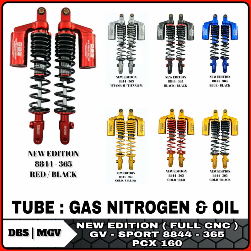 shockbreaker PCX 160 DBS 8844 premium shock PCX 160 PCX 150 365 mm