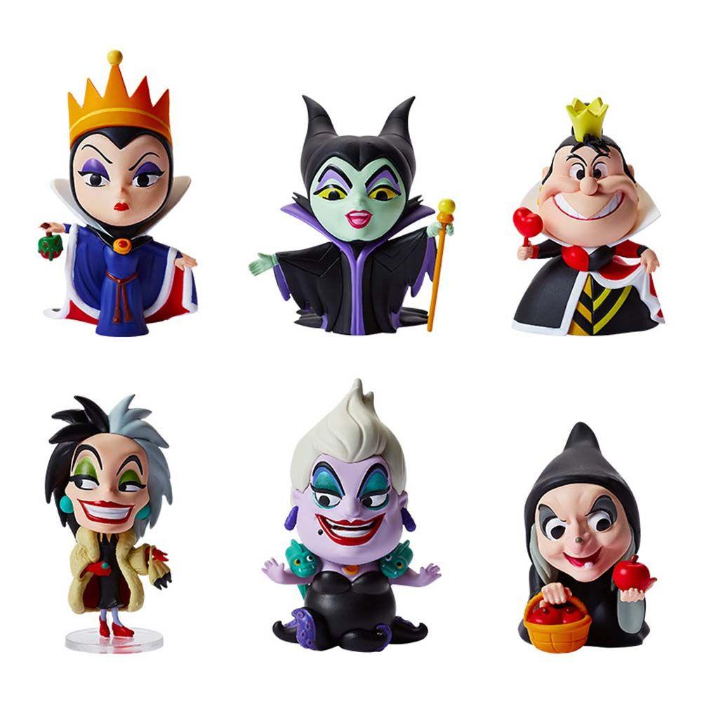 Lanfy Villains Series Action Figure Mainan Anak Patung PVC Penyihir Jelek Miniatur Evil Queen Model Mainan Maleficent Ursula Anime Figurine