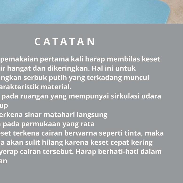 ➦ Keset Kamar Mandi / Keset Kaki Super Serap Anti Air Original Batu Diatomite by WEIS ♀