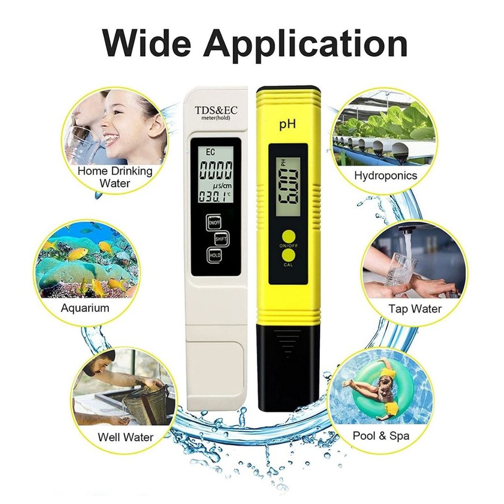 Alat Ukur Uji TDS EC Meter Digital Air Minum Lab Aqurium Kolam Hidroponik Tester 111147