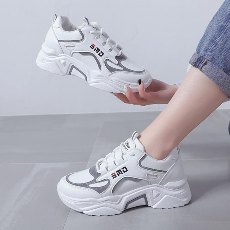 Sepatu Sneakers Wanita Putih Sepatu Olahraga Perempuan Import Sneaker Kets Fashion SP-113