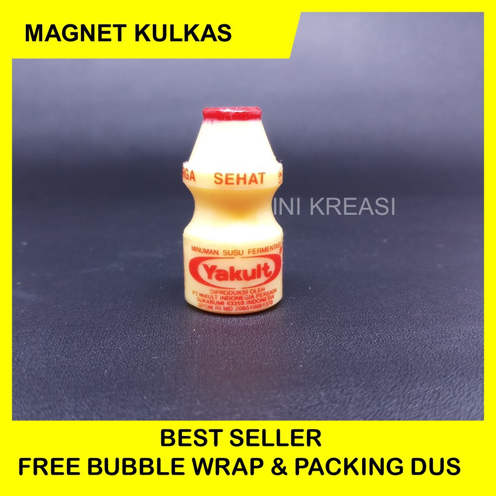 MAGNET MINIATUR TEMPELAN KULKAS YAKULT | Shopee Indonesia