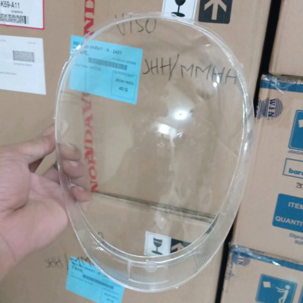 sparepart mika lampu depan reflektor scoopy fi k16 2013 2016 andalan