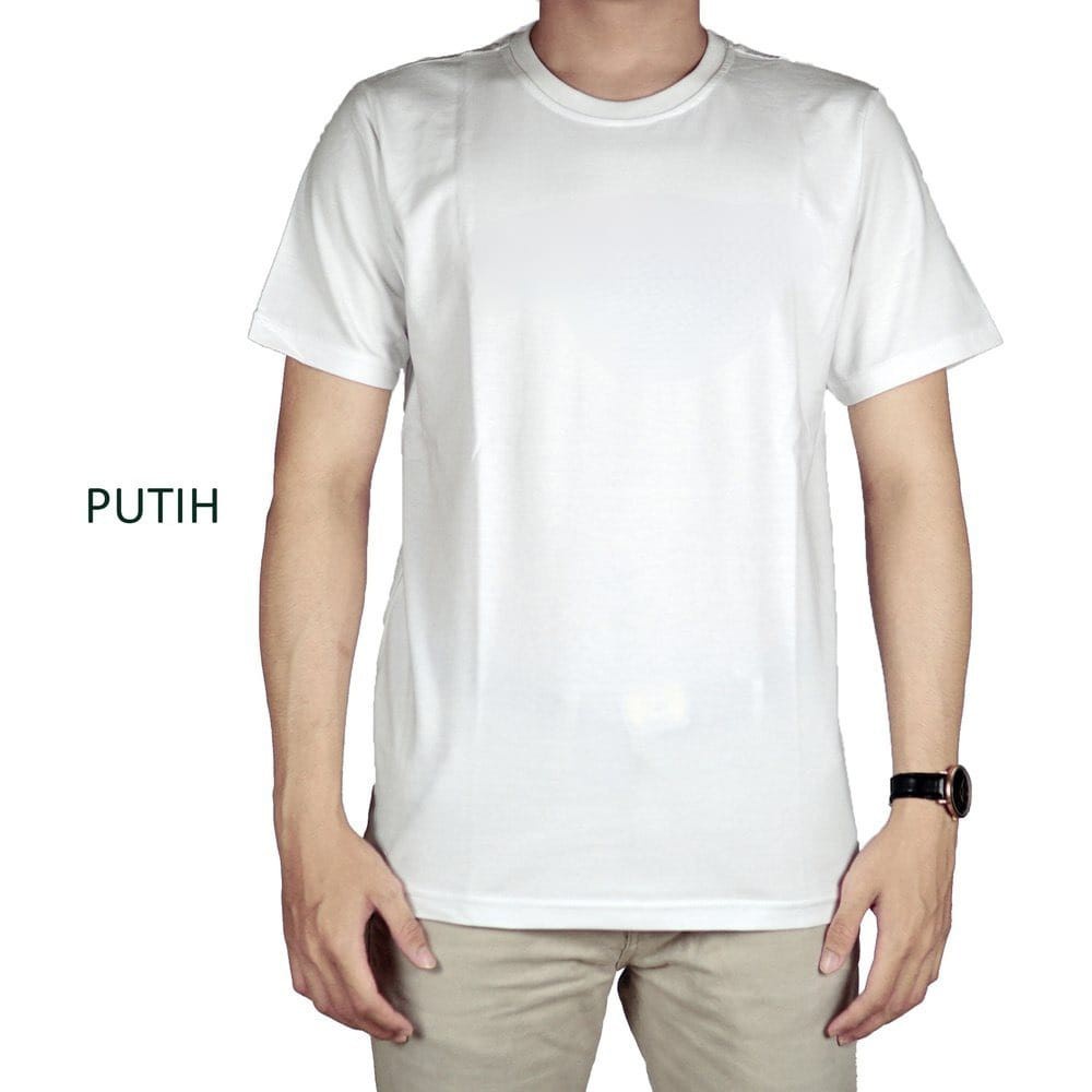 Kaos Polos Pria Wanita 30s Size M-L-XL