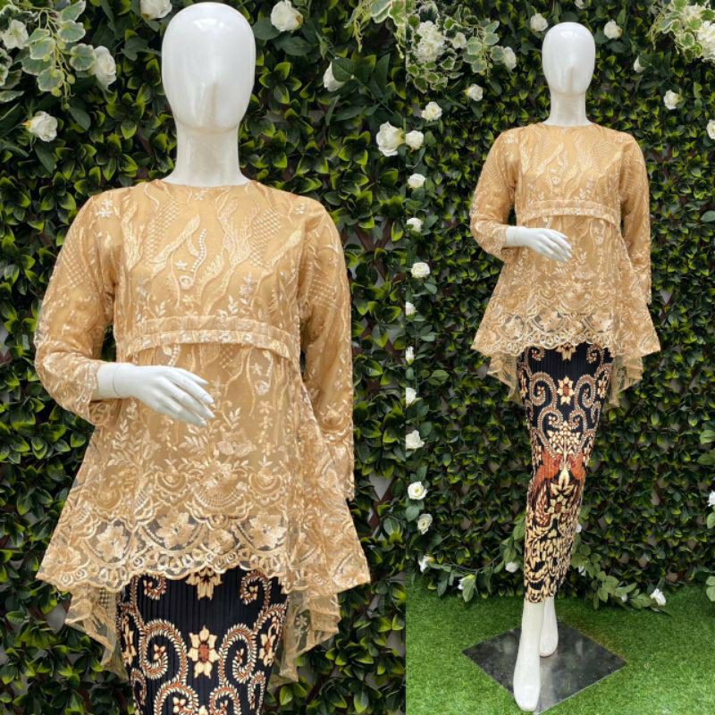 KEBAYA MODERN //SETELAN WISUDA TERBARU//TUNIK PESTA