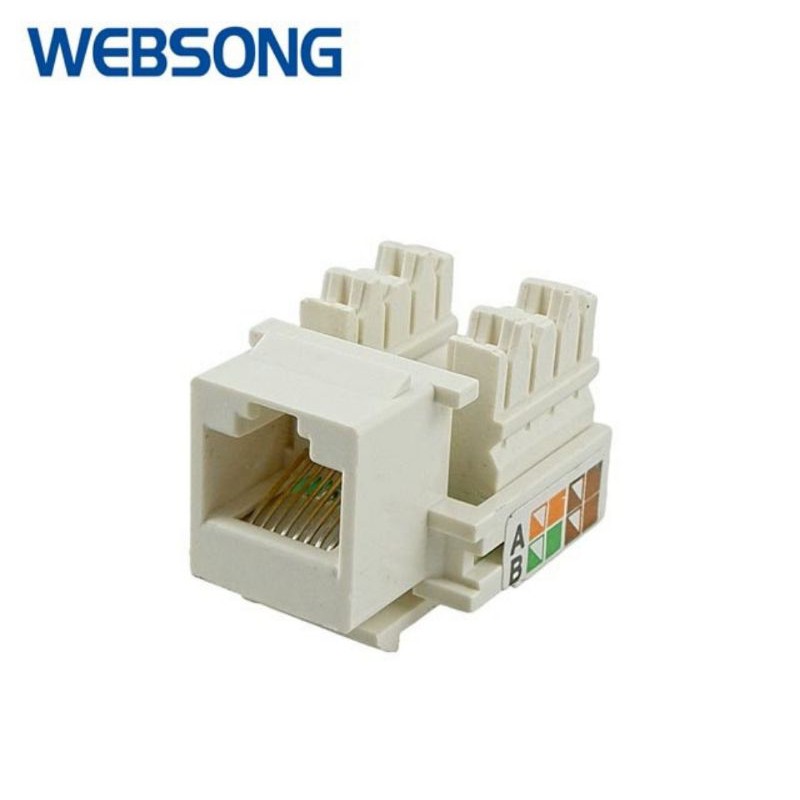 Connector Socket Terminal RJ45 Cat5 F Websong