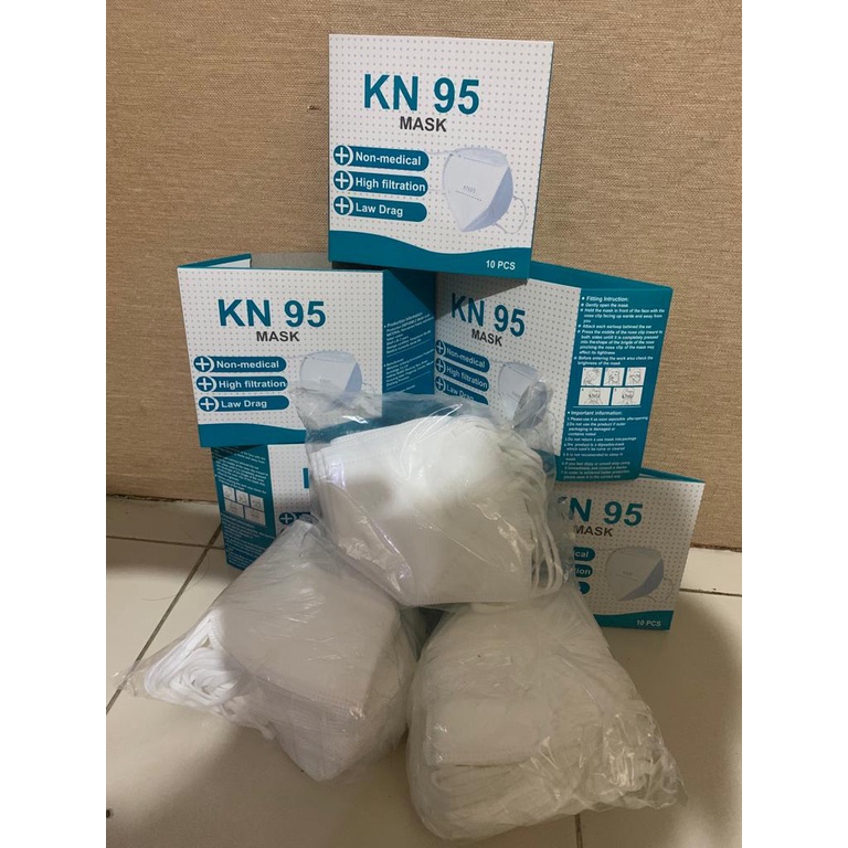 MURAH BANGET MASKER KN95 ONE CARE 5PLY HIJAB / MASKER HEADLOOP - 1 BOX 10 PCS